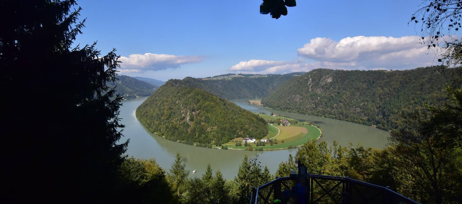 Archiv Foto Webcam Schlögener Schlinge im Oberen Donautal
