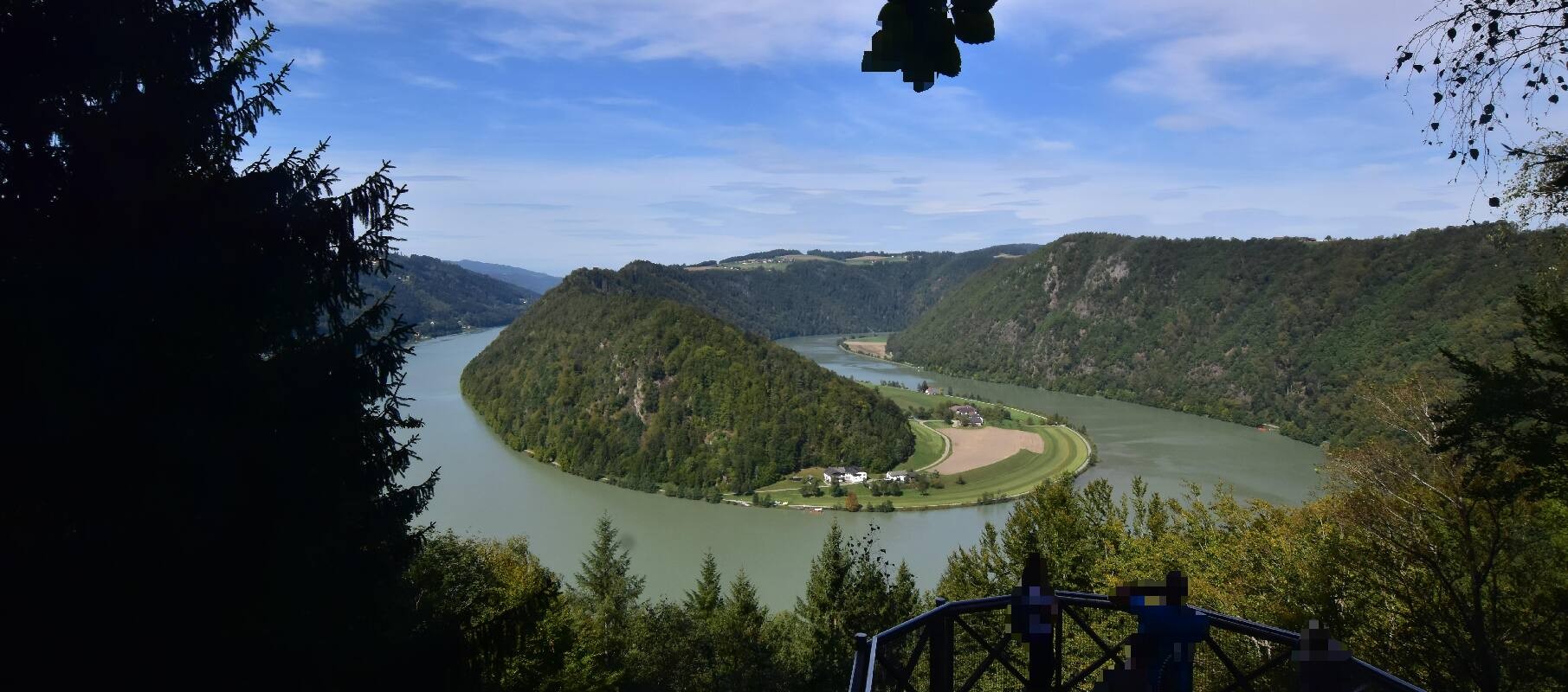 Archiv Foto Webcam Schlögener Schlinge im Oberen Donautal