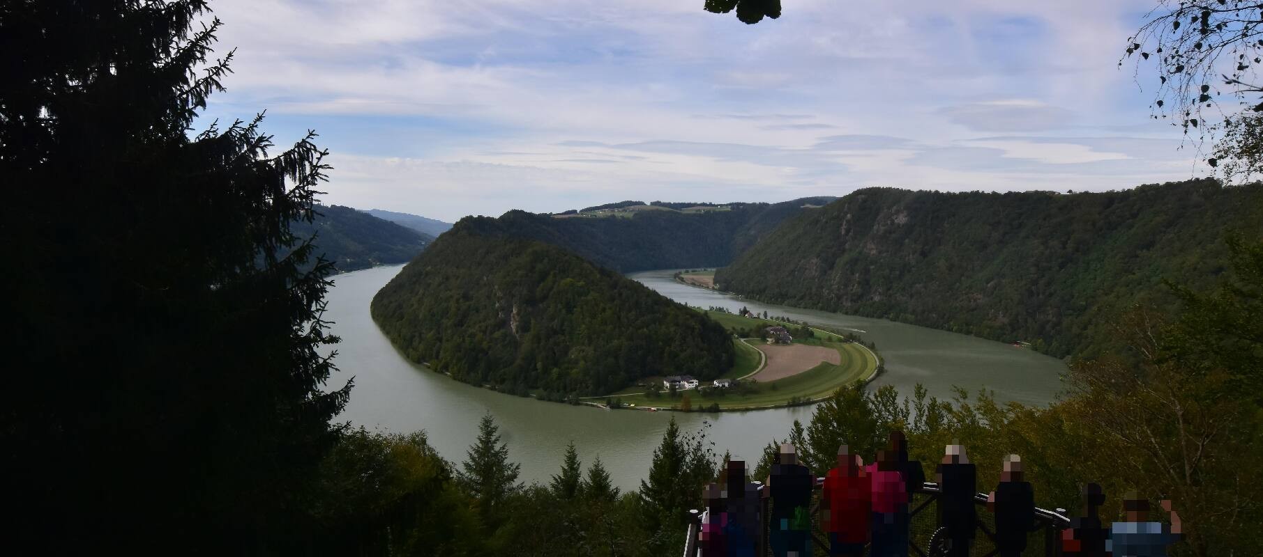 Archiv Foto Webcam Schlögener Schlinge im Oberen Donautal