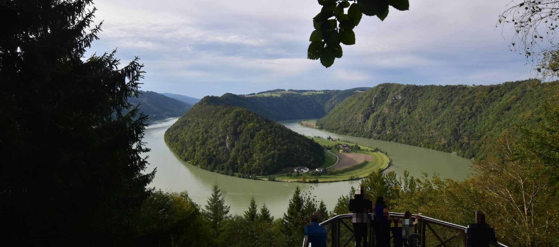Archiv Foto Webcam Schlögener Schlinge im Oberen Donautal