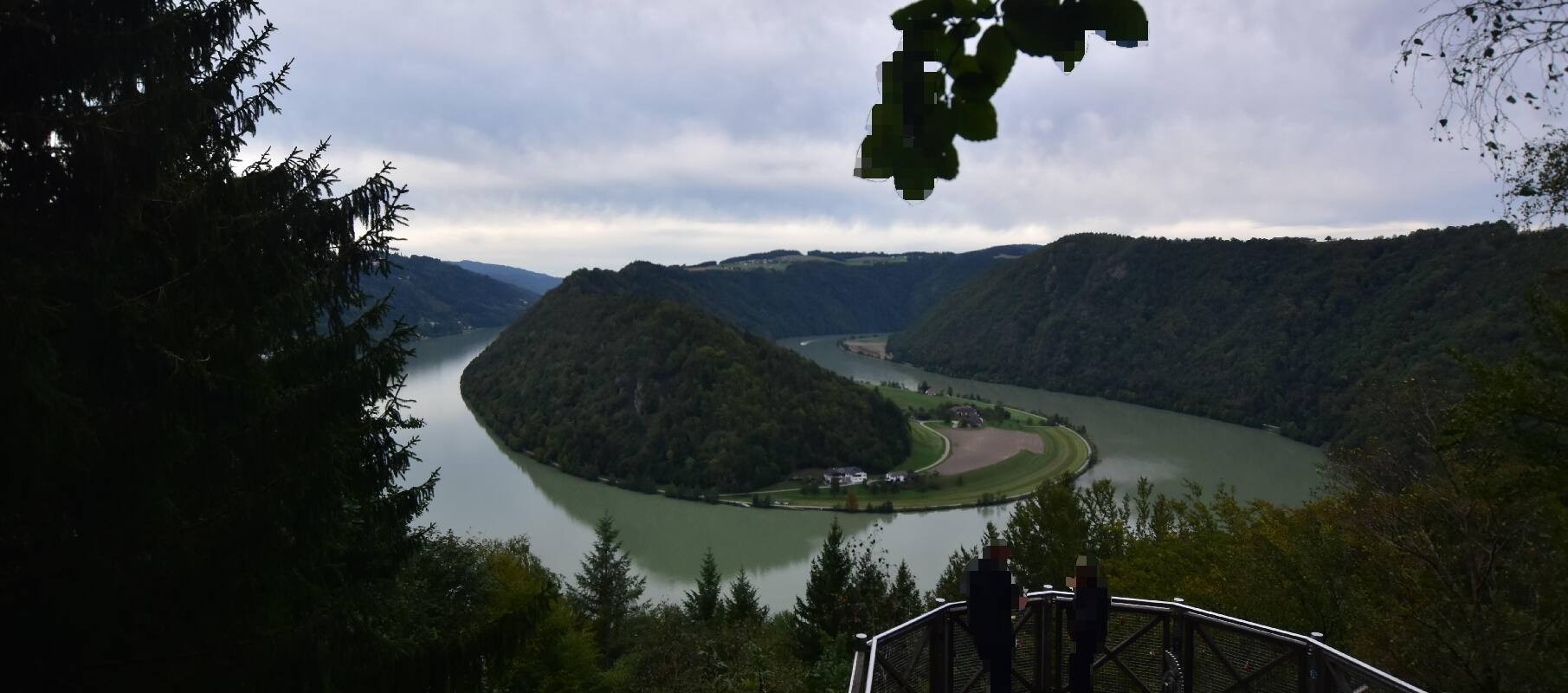 Archiv Foto Webcam Schlögener Schlinge im Oberen Donautal