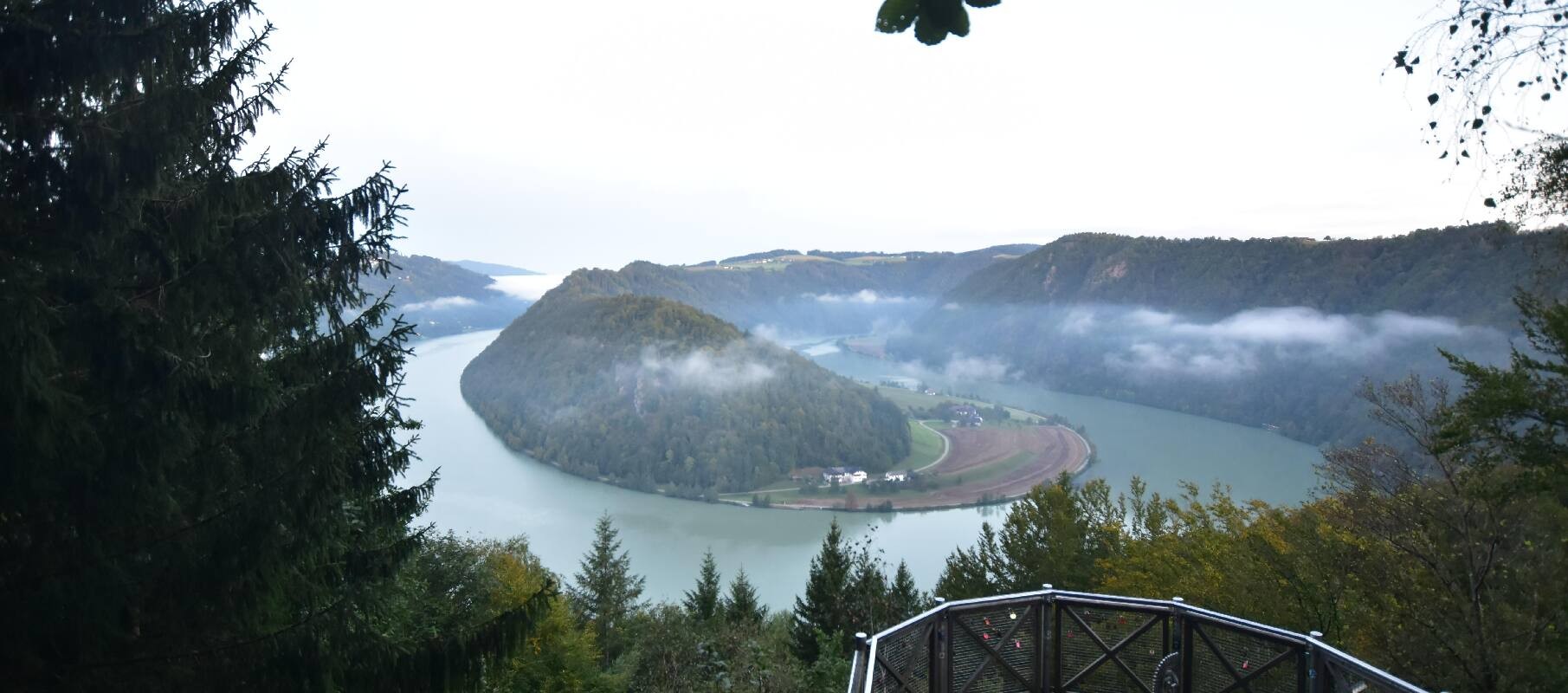 Archived image Webcam Haibach: Schlögener Donauschlinge