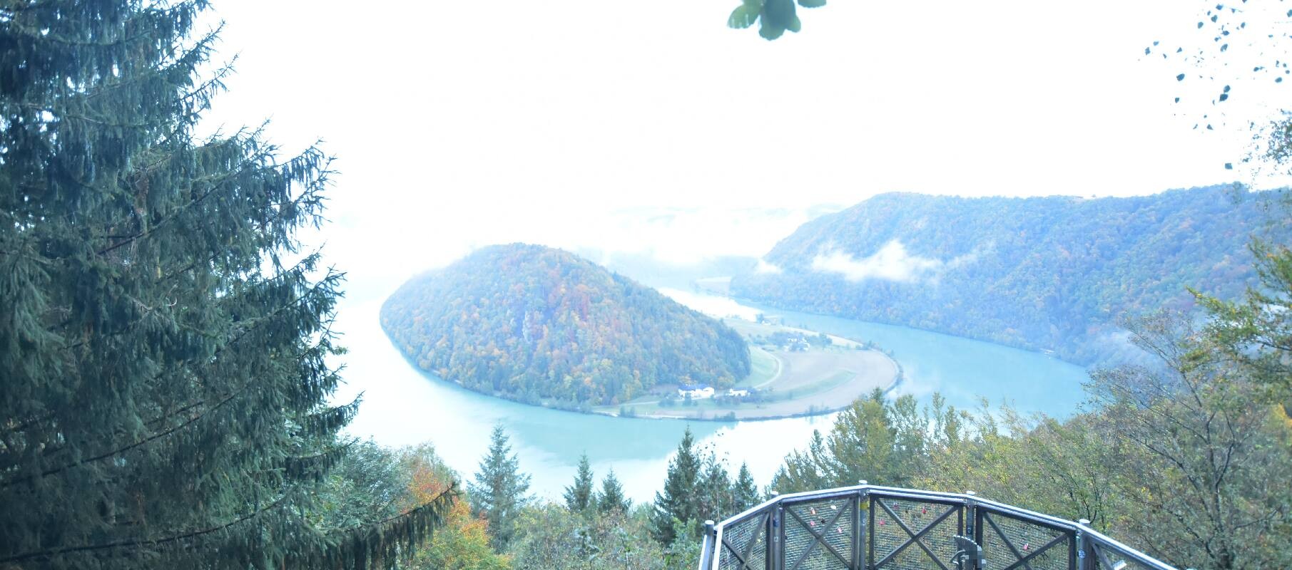 Archiv Foto Webcam Schlögener Schlinge im Oberen Donautal