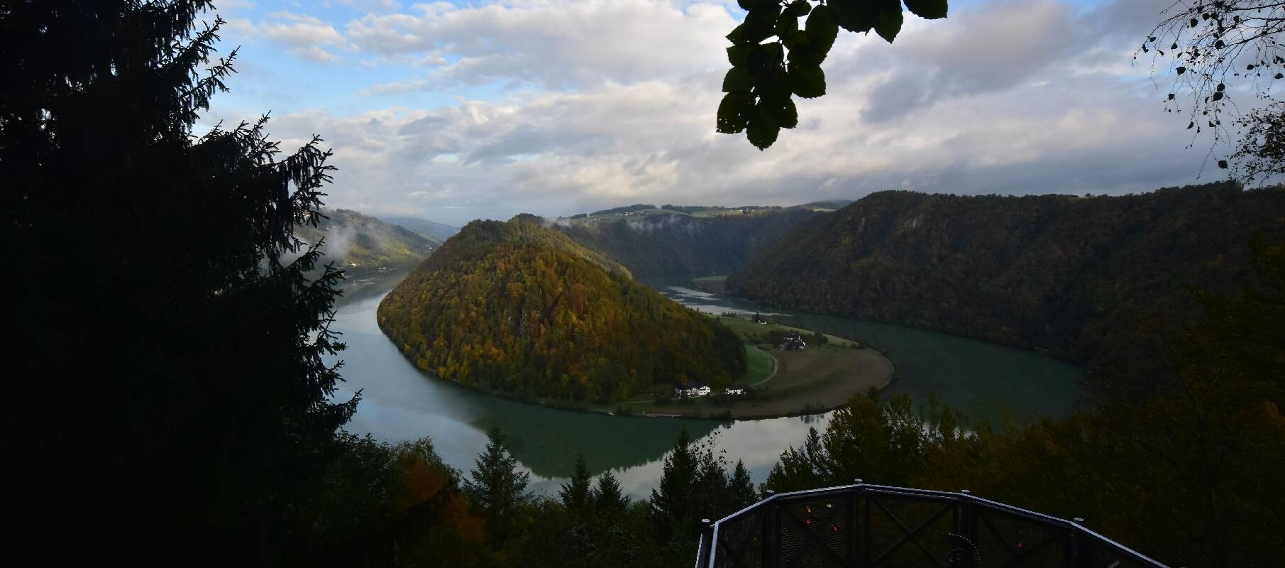 Archiv Foto Webcam Schlögener Schlinge im Oberen Donautal