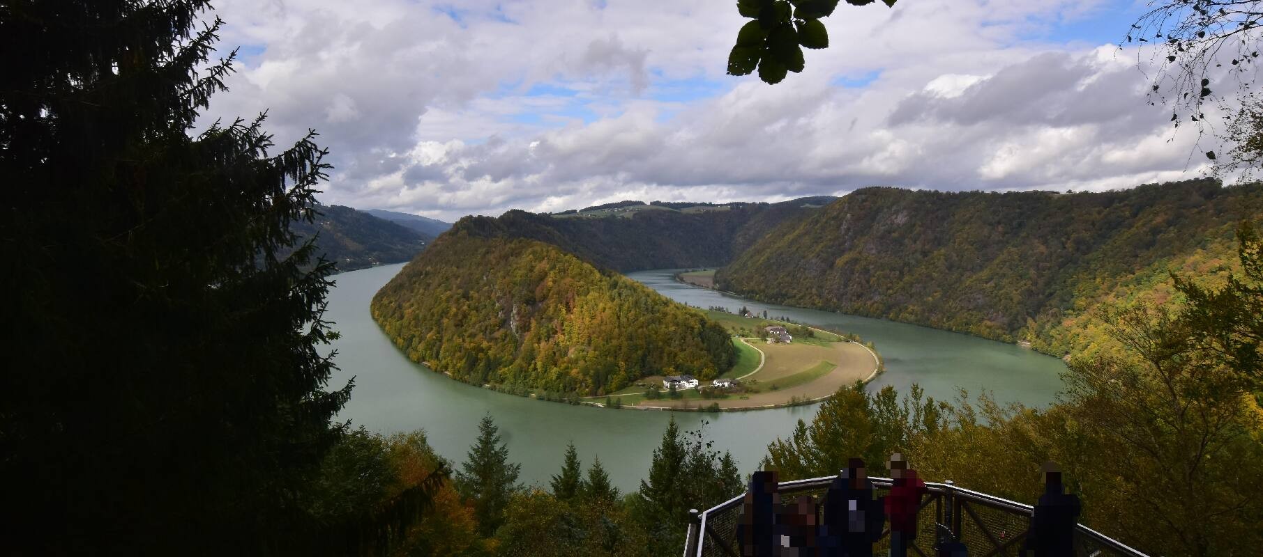 Archiv Foto Webcam Schlögener Schlinge im Oberen Donautal