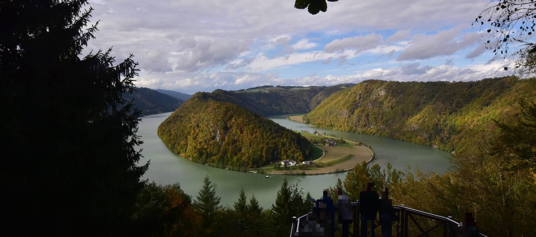Archiv Foto Webcam Schlögener Schlinge im Oberen Donautal