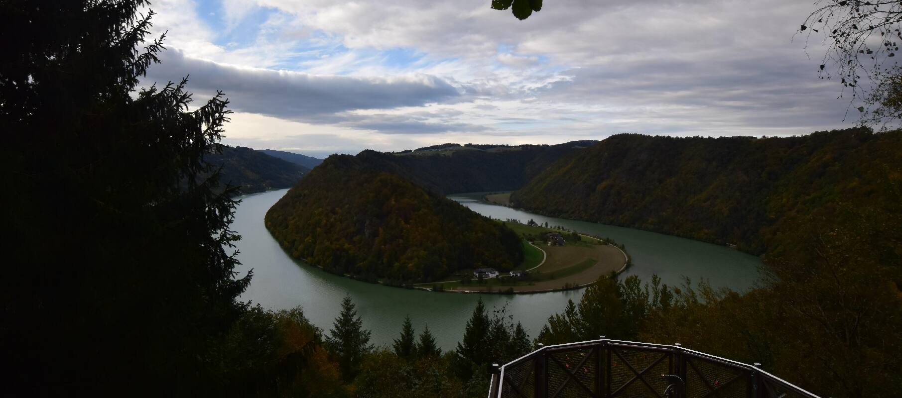 Archiv Foto Webcam Schlögener Schlinge im Oberen Donautal