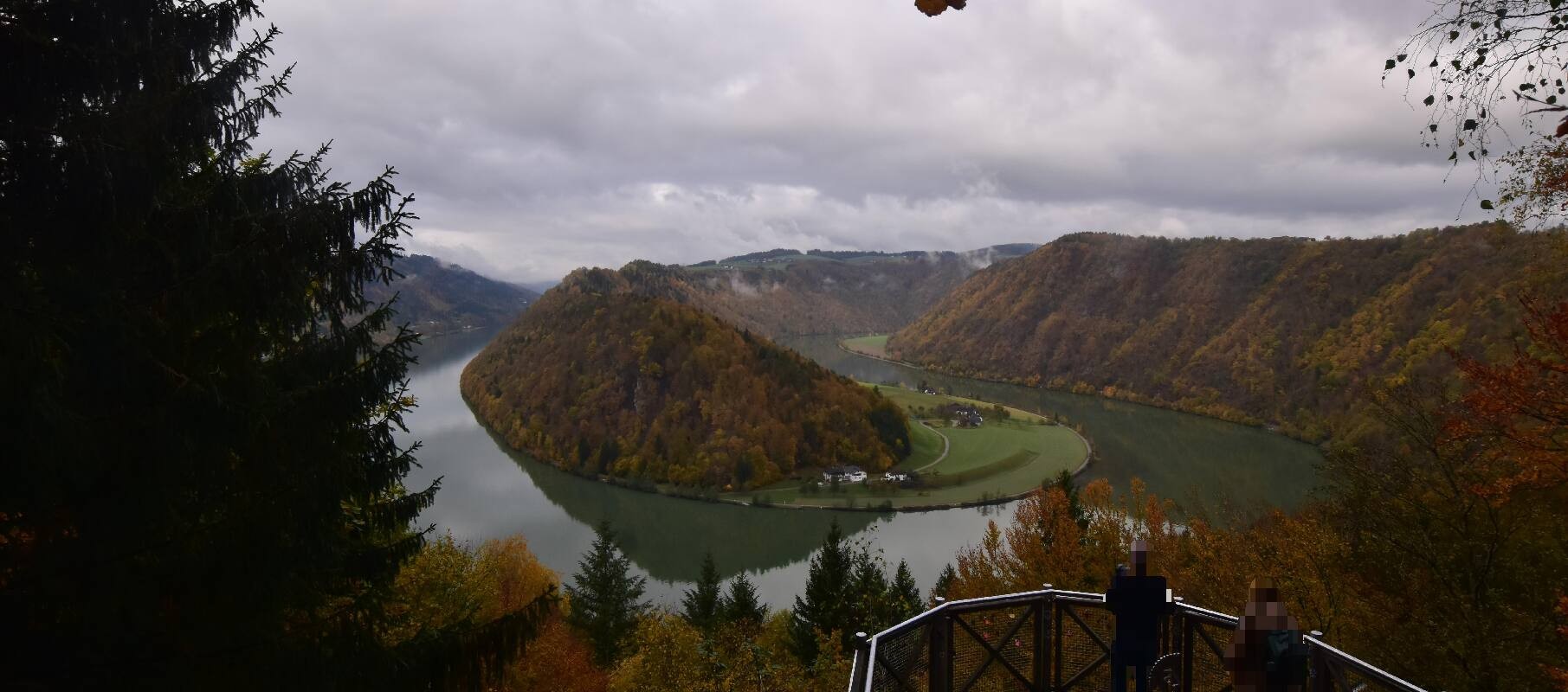 Archiv Foto Webcam Schlögener Schlinge im Oberen Donautal