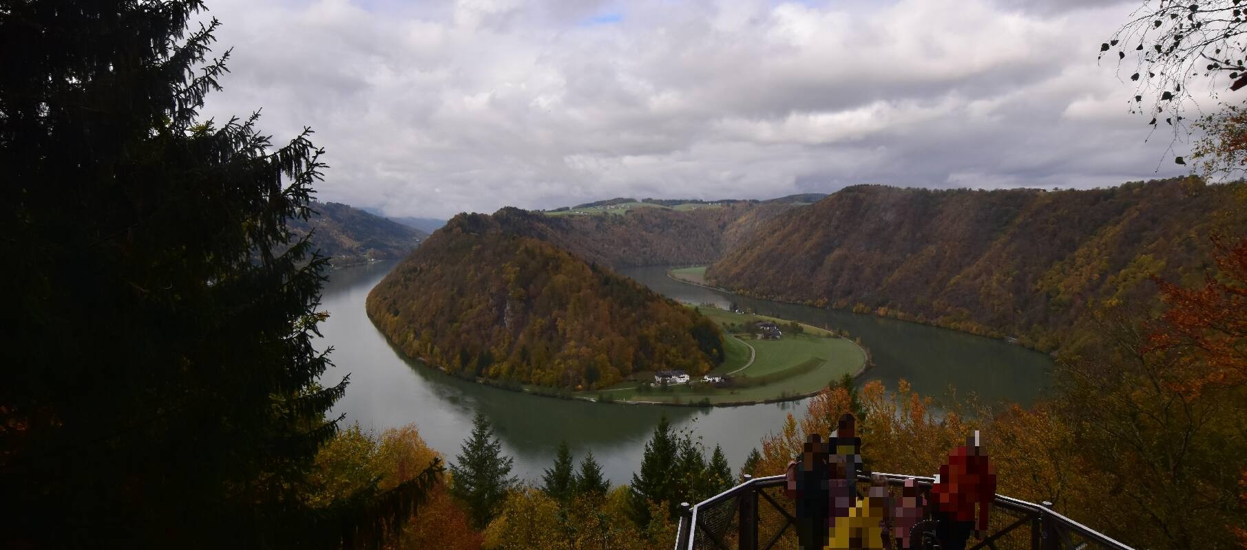 Archiv Foto Webcam Schlögener Schlinge im Oberen Donautal