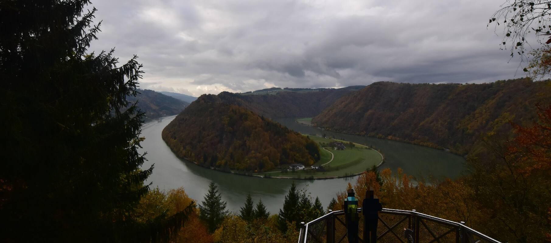 Archiv Foto Webcam Schlögener Schlinge im Oberen Donautal