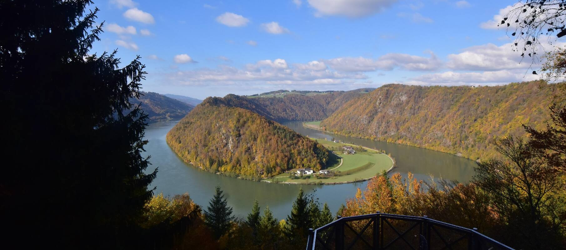 Archiv Foto Webcam Schlögener Schlinge im Oberen Donautal