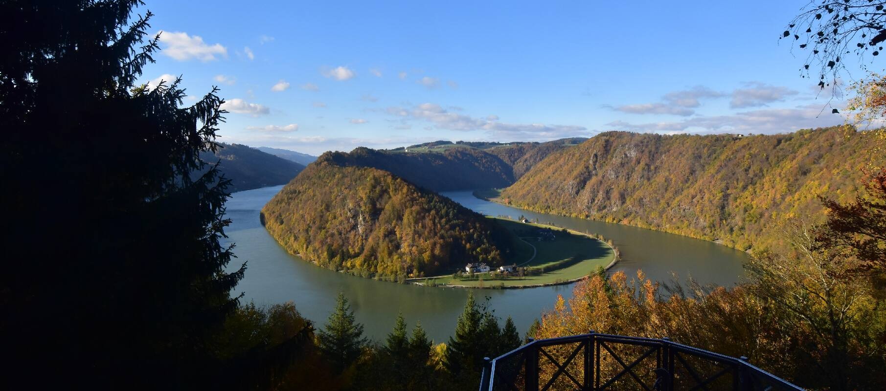 Archiv Foto Webcam Schlögener Schlinge im Oberen Donautal