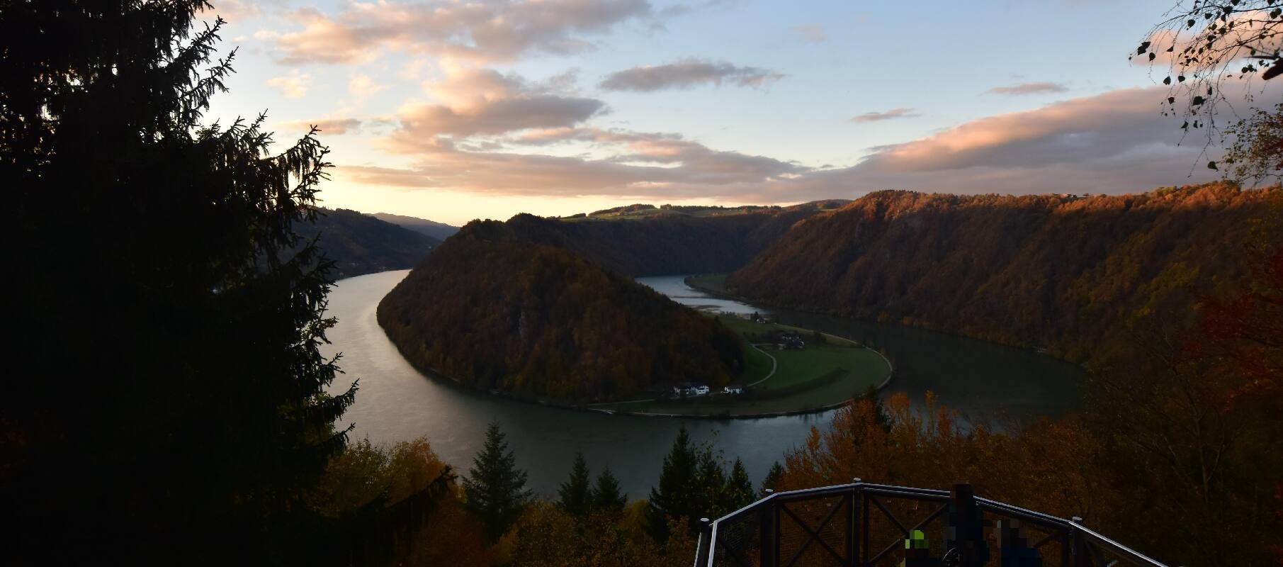 Archiv Foto Webcam Schlögener Schlinge im Oberen Donautal
