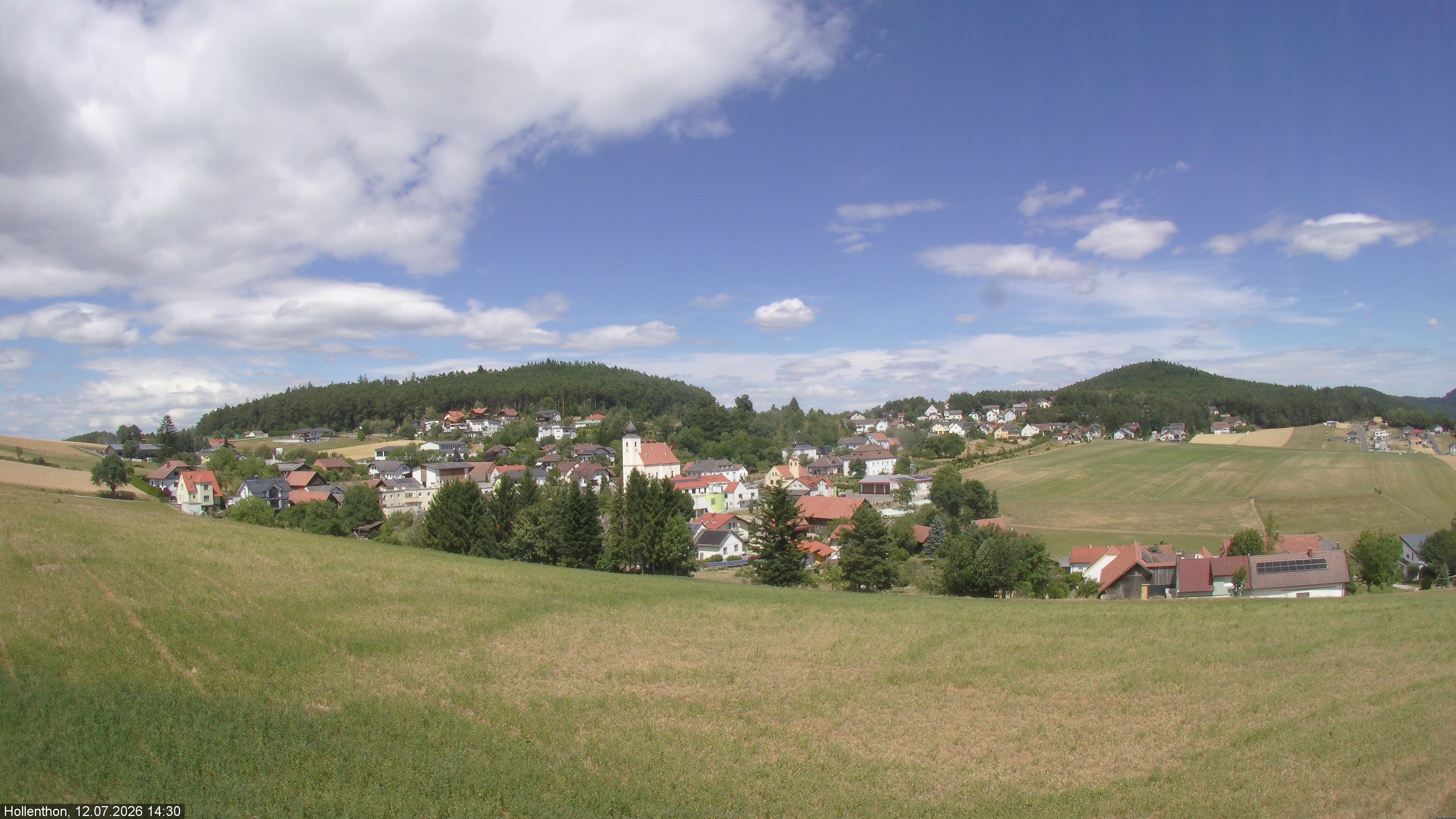 Archived image Webcam Hollenthon (Lower Austria)