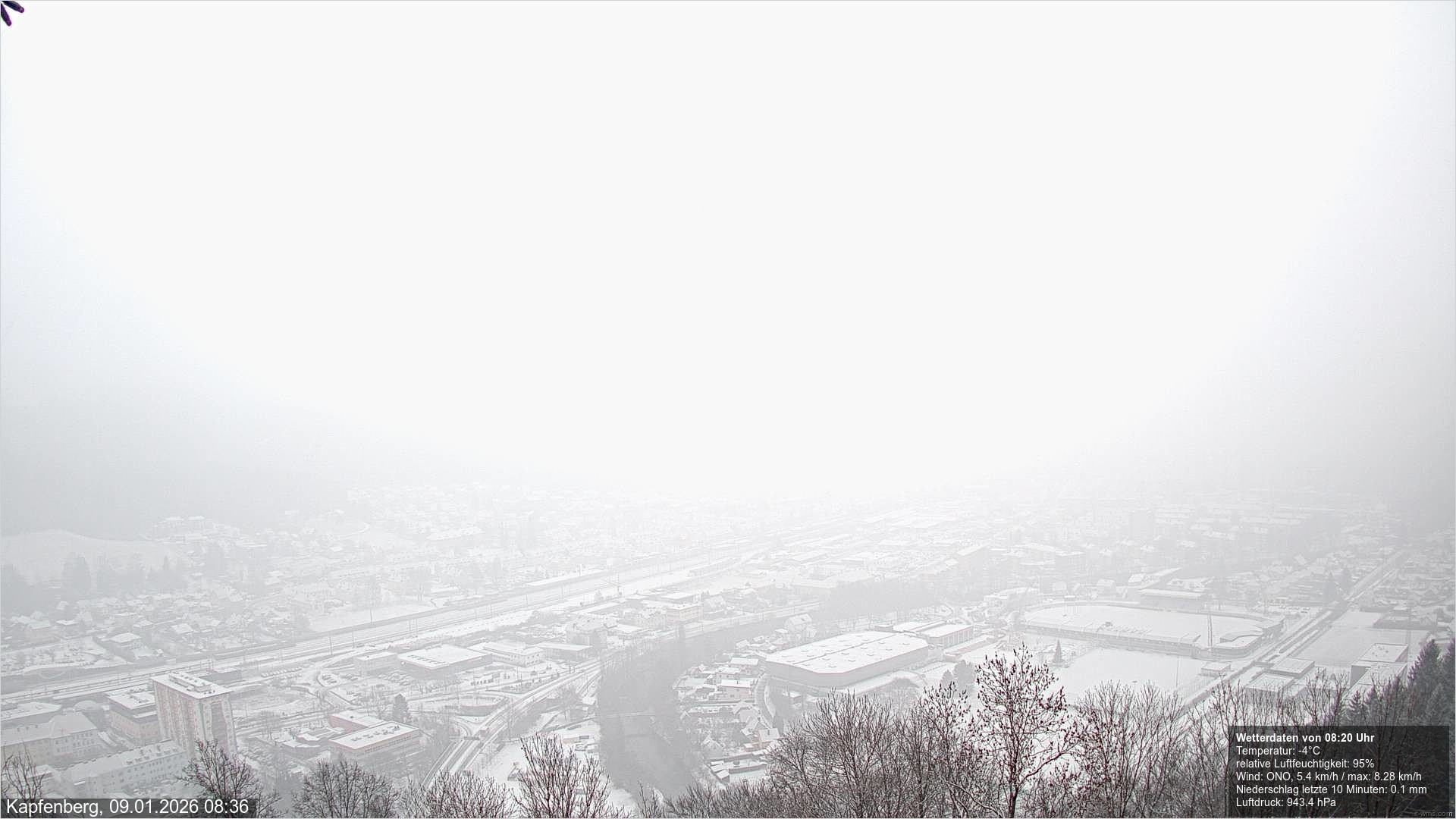 Archiv Foto Webcam Kapfenberg - Burg Oberkapfenberg