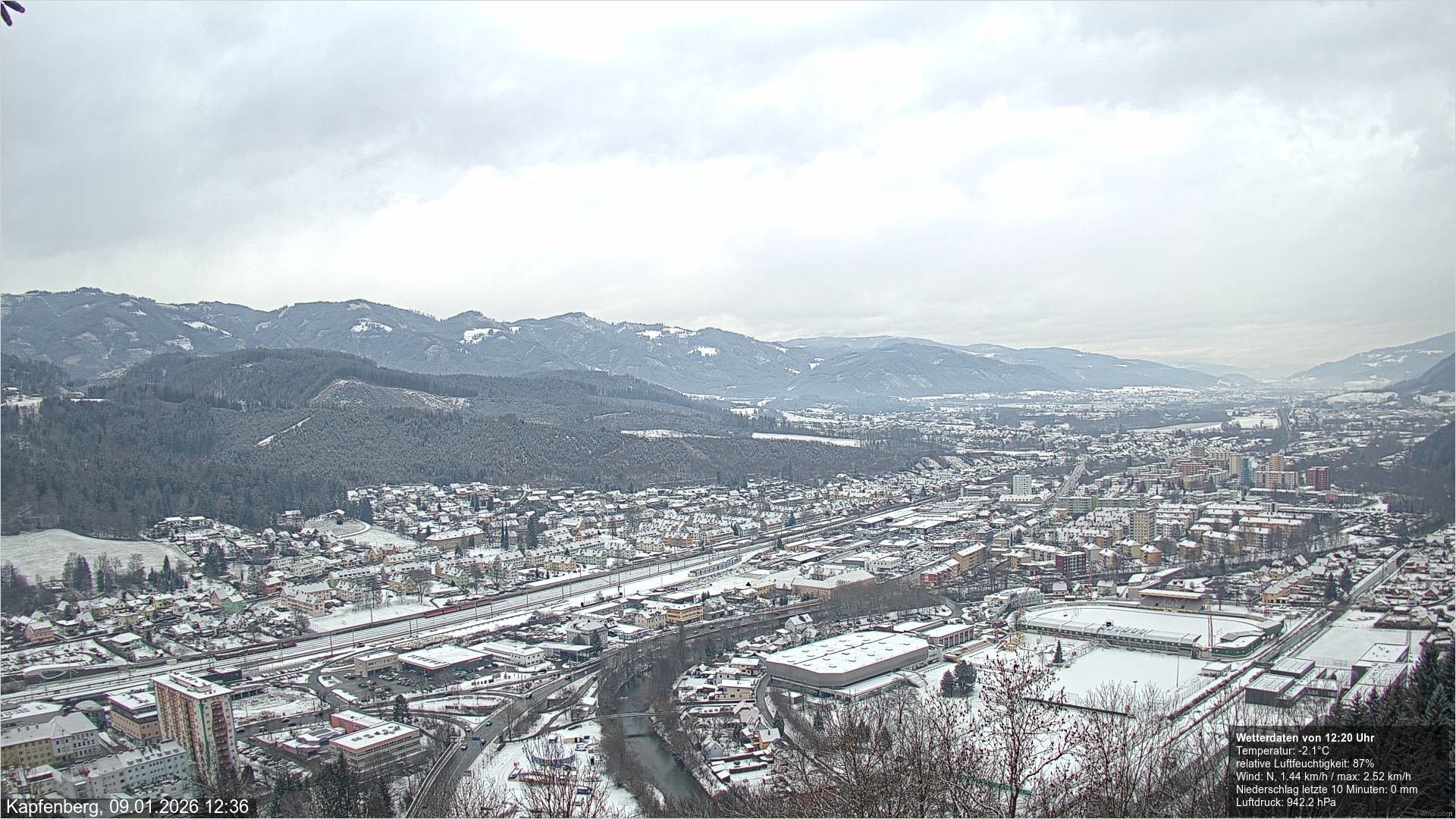Archiv Foto Webcam Kapfenberg - Burg Oberkapfenberg