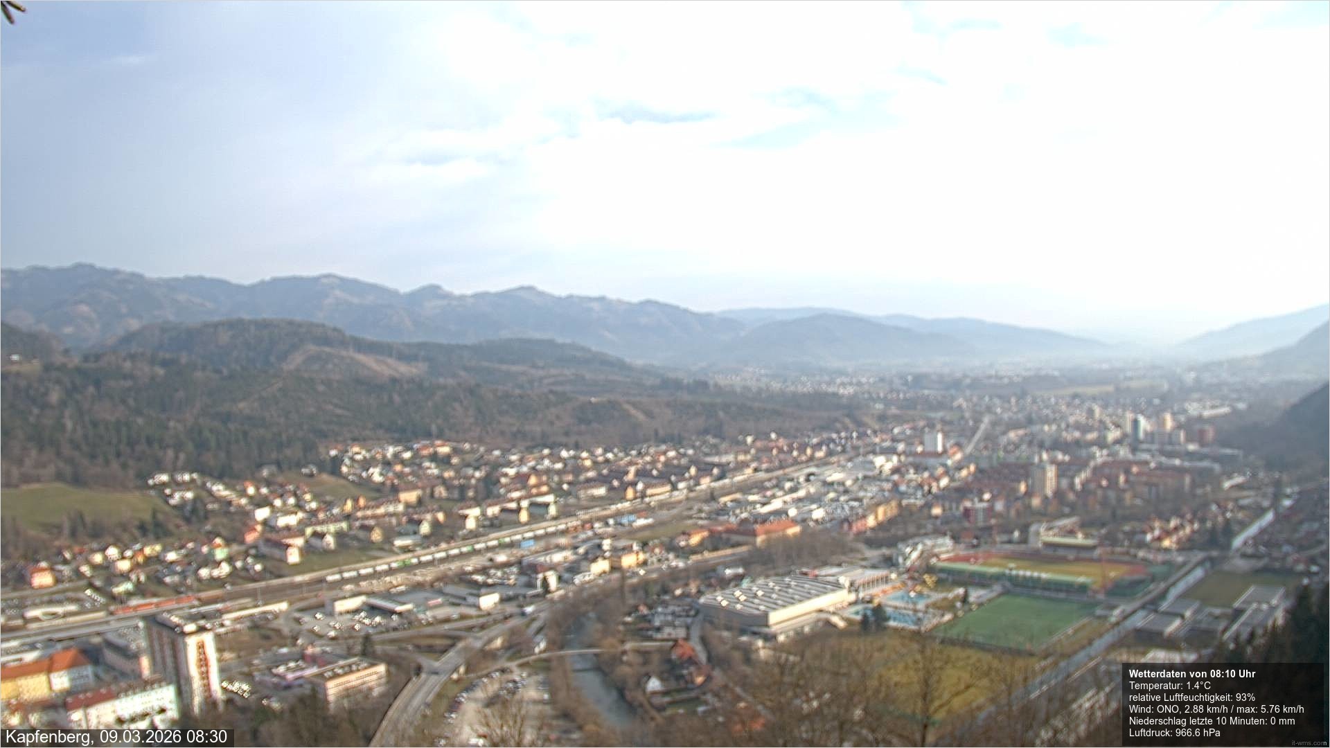 Archiv Foto Webcam Kapfenberg - Burg Oberkapfenberg