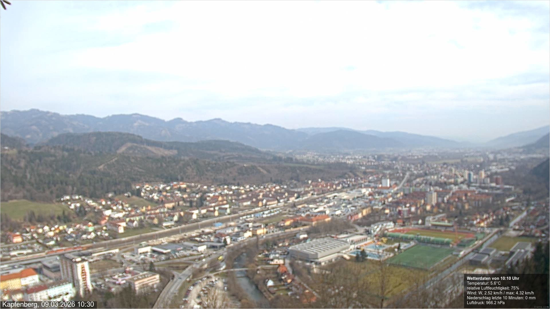 Archiv Foto Webcam Kapfenberg - Burg Oberkapfenberg