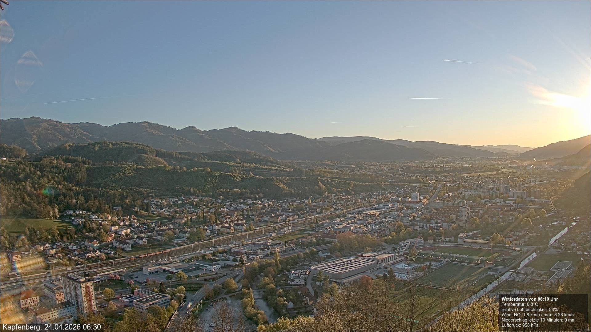 Archiv Foto Webcam Kapfenberg - Burg Oberkapfenberg