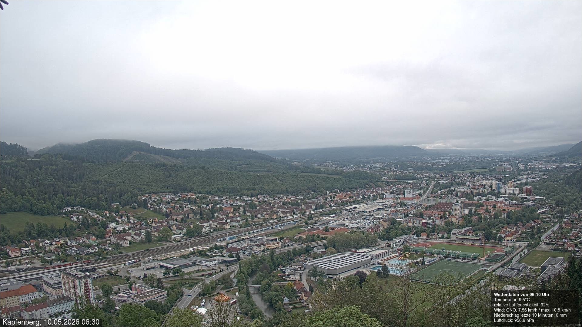 Archiv Foto Webcam Kapfenberg - Burg Oberkapfenberg