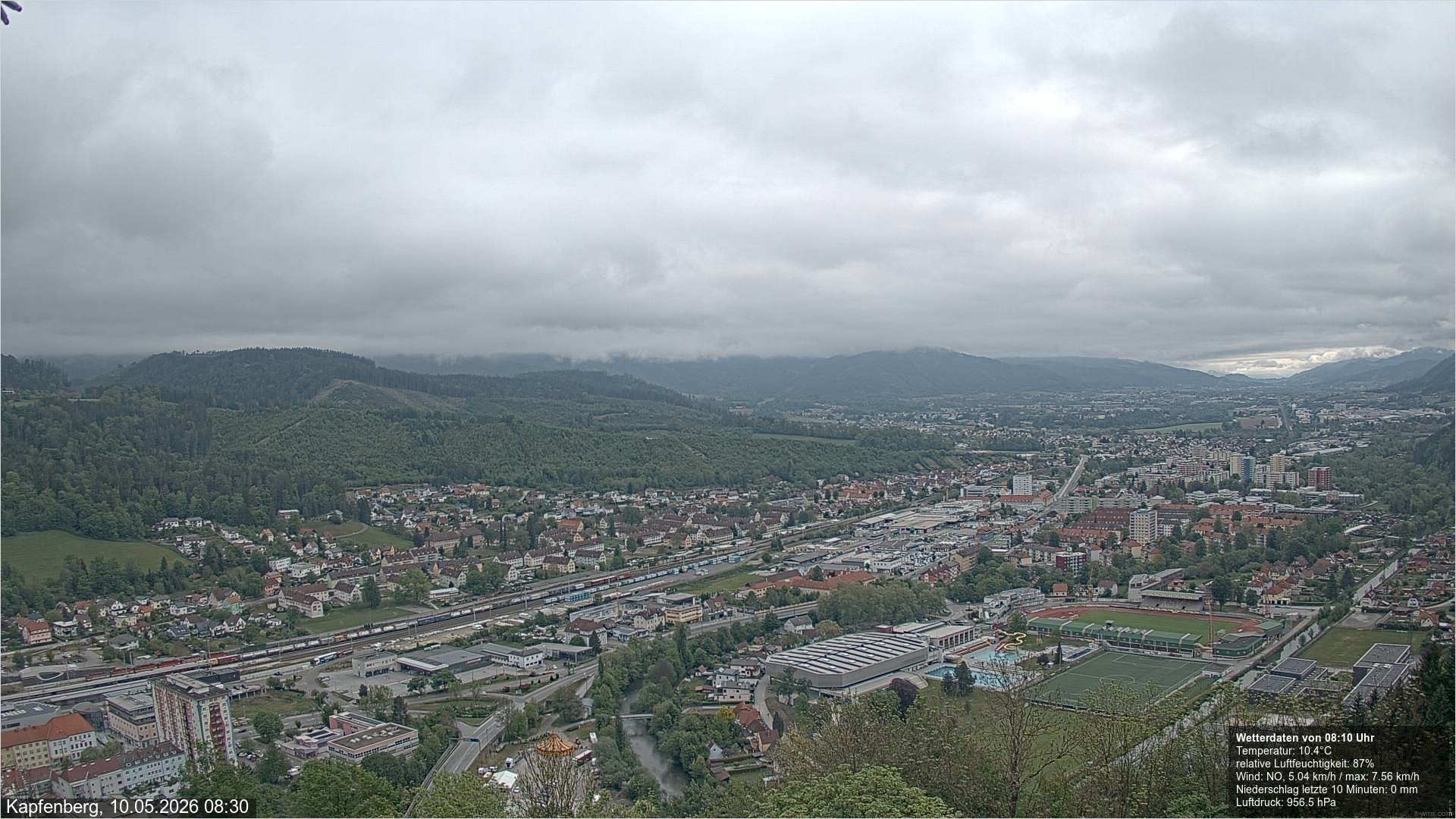 Archiv Foto Webcam Kapfenberg - Burg Oberkapfenberg