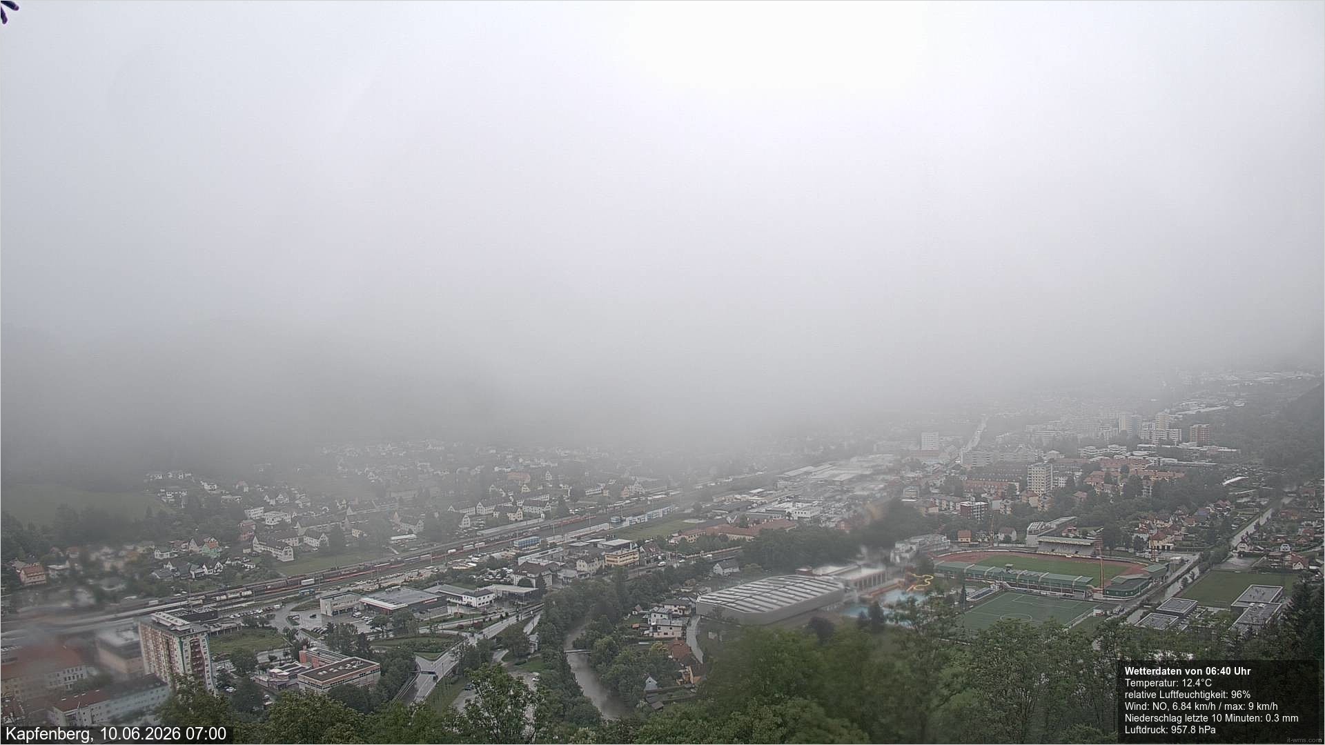 Archiv Foto Webcam Kapfenberg - Burg Oberkapfenberg