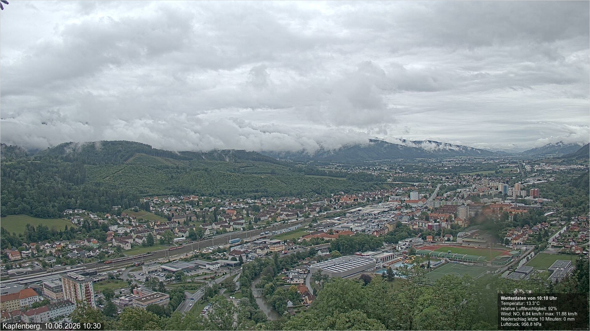 Archiv Foto Webcam Kapfenberg - Burg Oberkapfenberg