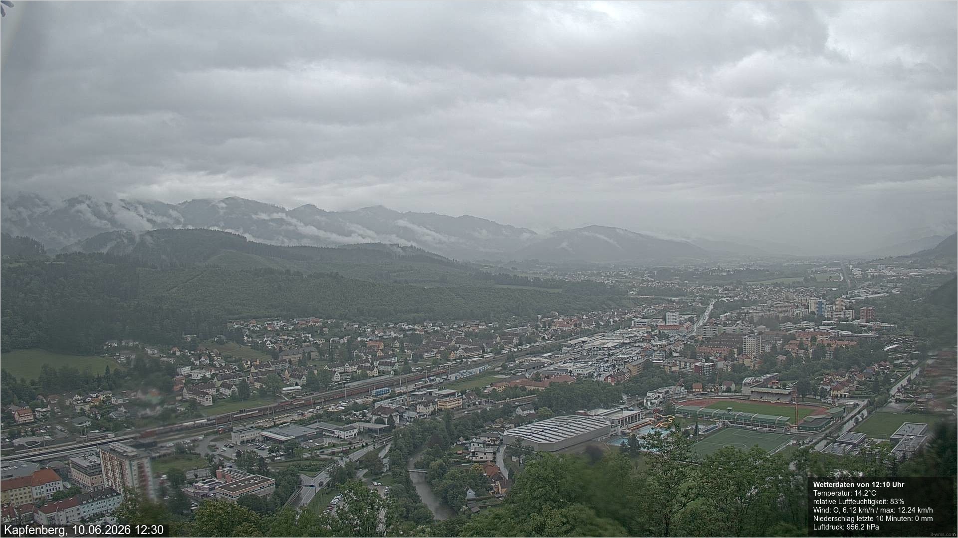 Archiv Foto Webcam Kapfenberg - Burg Oberkapfenberg
