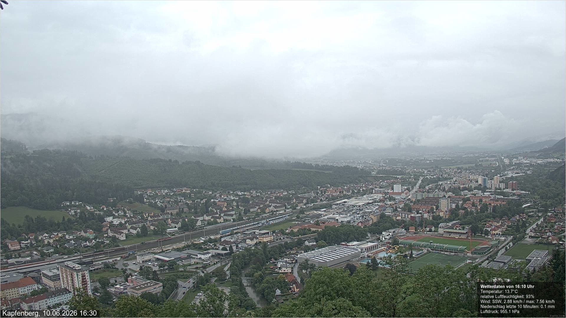 Archiv Foto Webcam Kapfenberg - Burg Oberkapfenberg