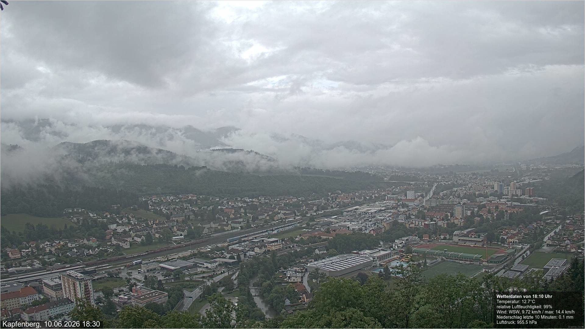 Archiv Foto Webcam Kapfenberg - Burg Oberkapfenberg