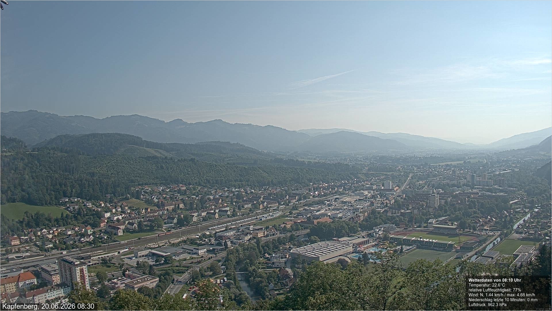 Archiv Foto Webcam Kapfenberg - Burg Oberkapfenberg