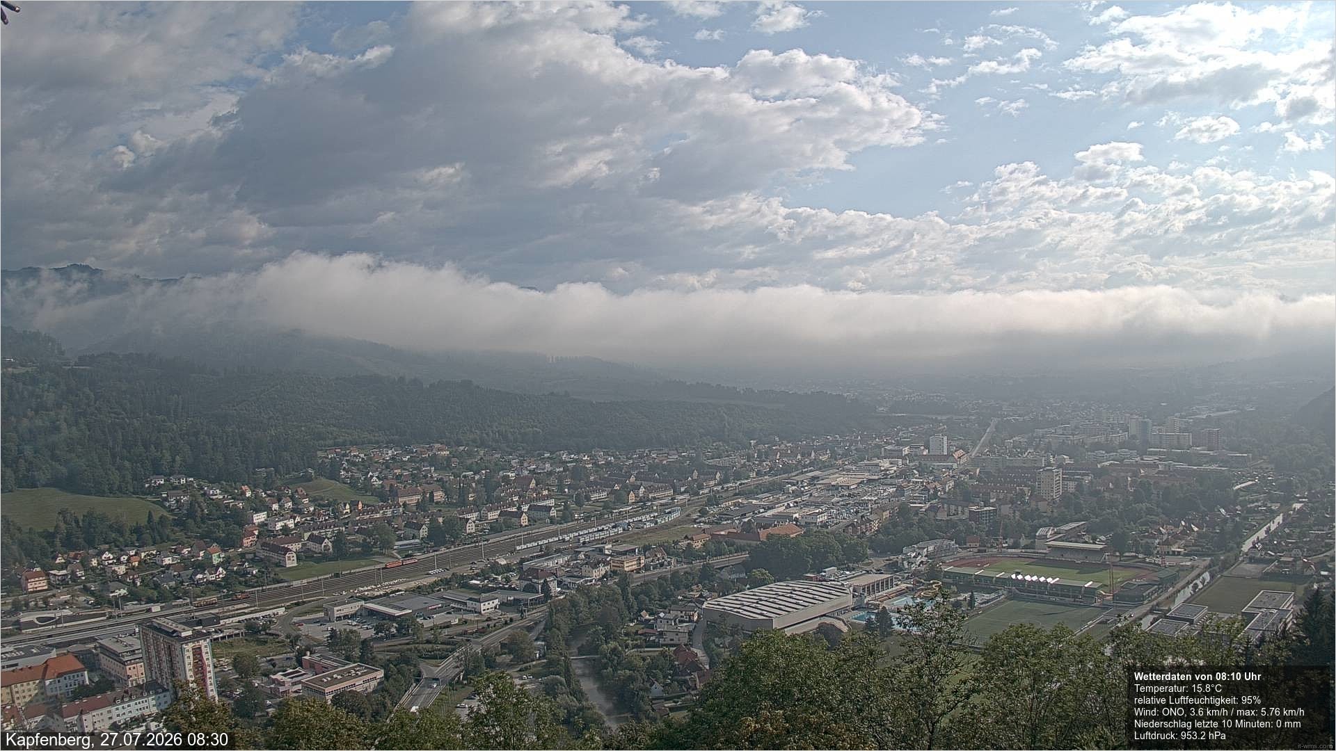 Archiv Foto Webcam Kapfenberg - Burg Oberkapfenberg
