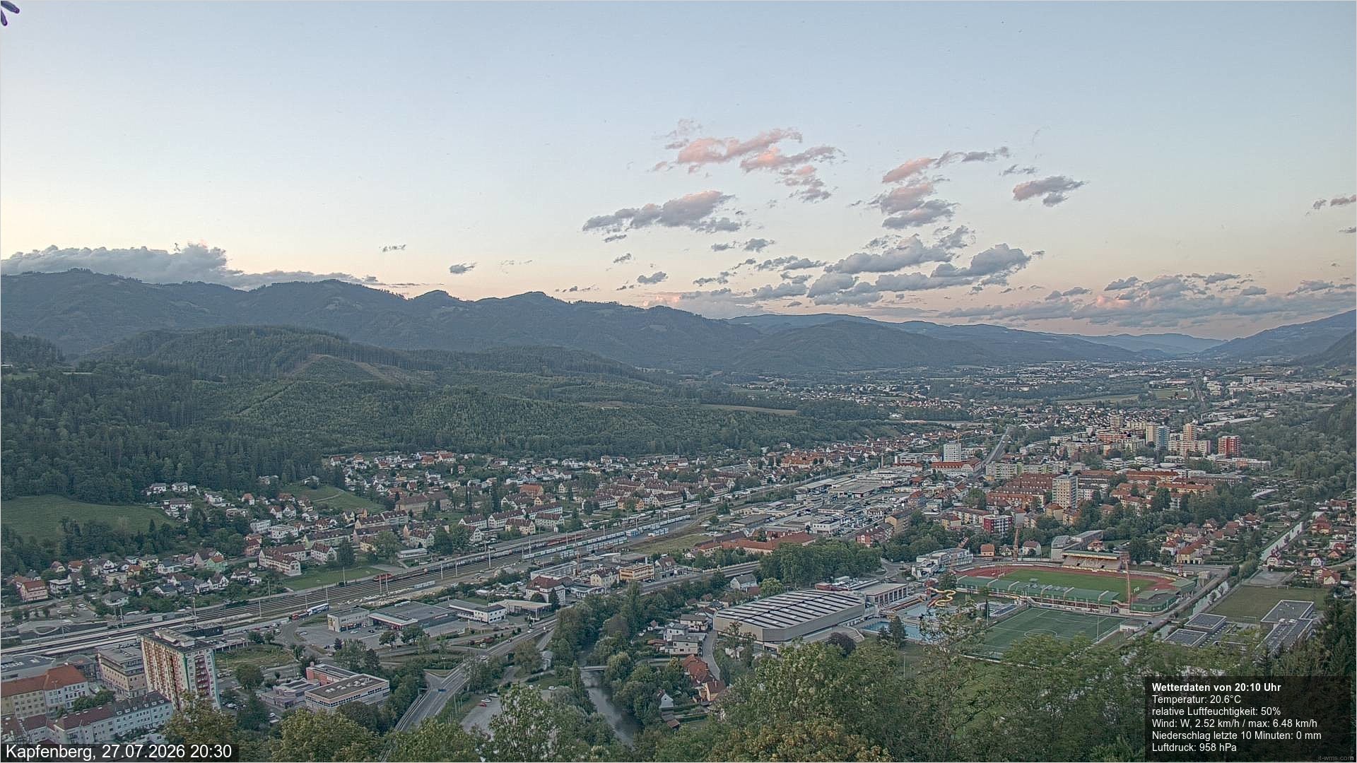 Archiv Foto Webcam Kapfenberg - Burg Oberkapfenberg