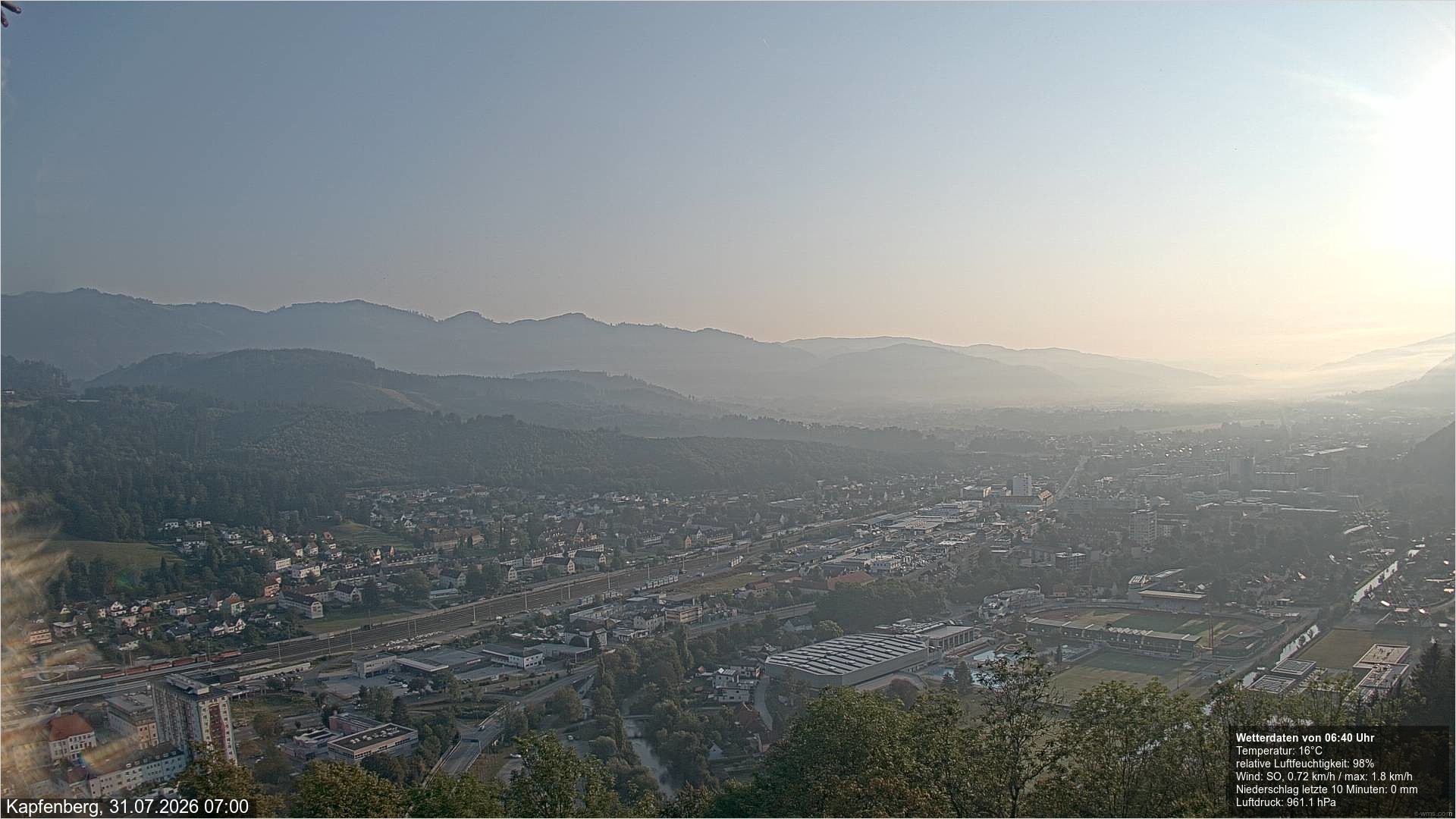 Archiv Foto Webcam Kapfenberg - Burg Oberkapfenberg