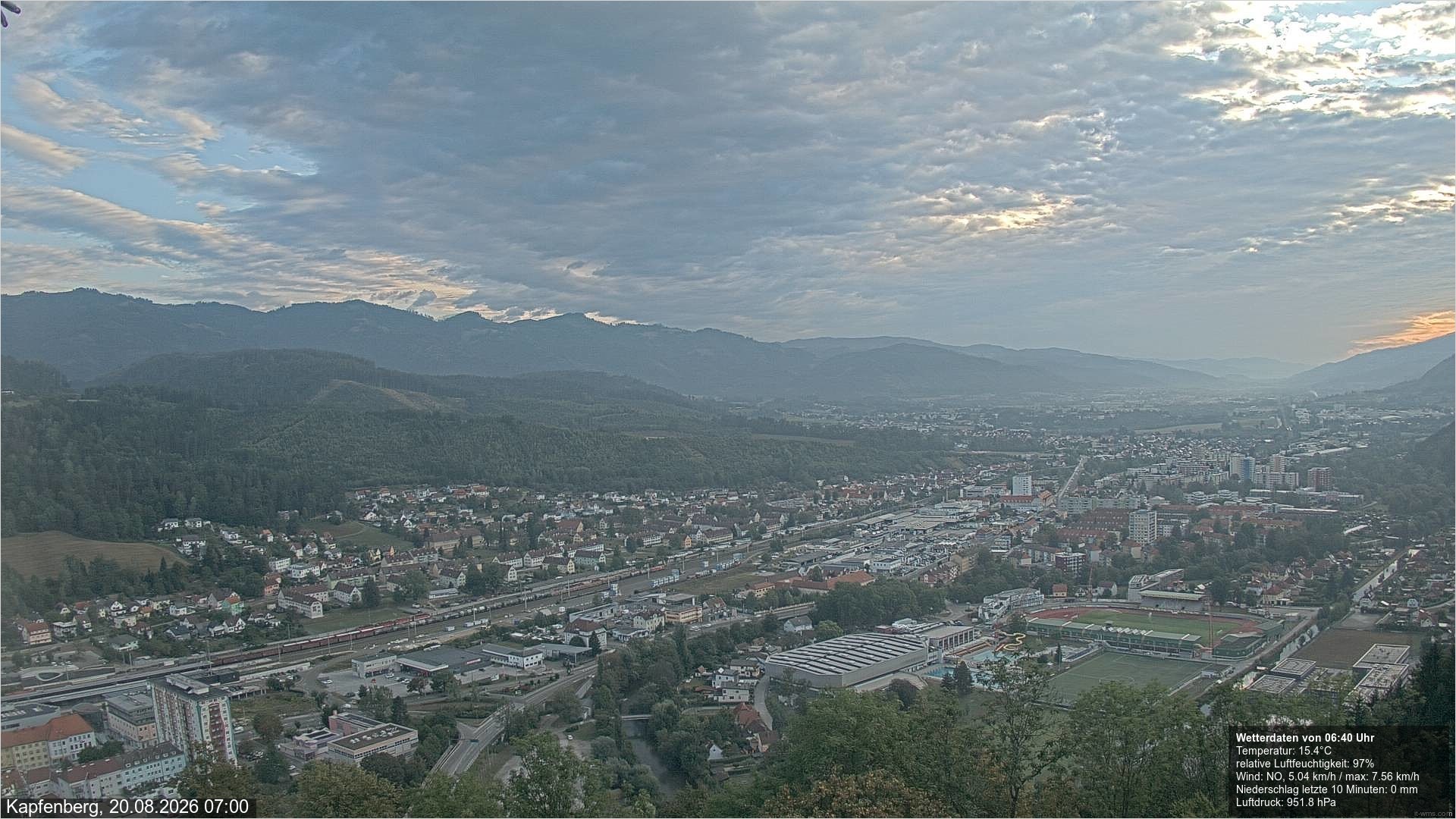 Archiv Foto Webcam Kapfenberg - Burg Oberkapfenberg