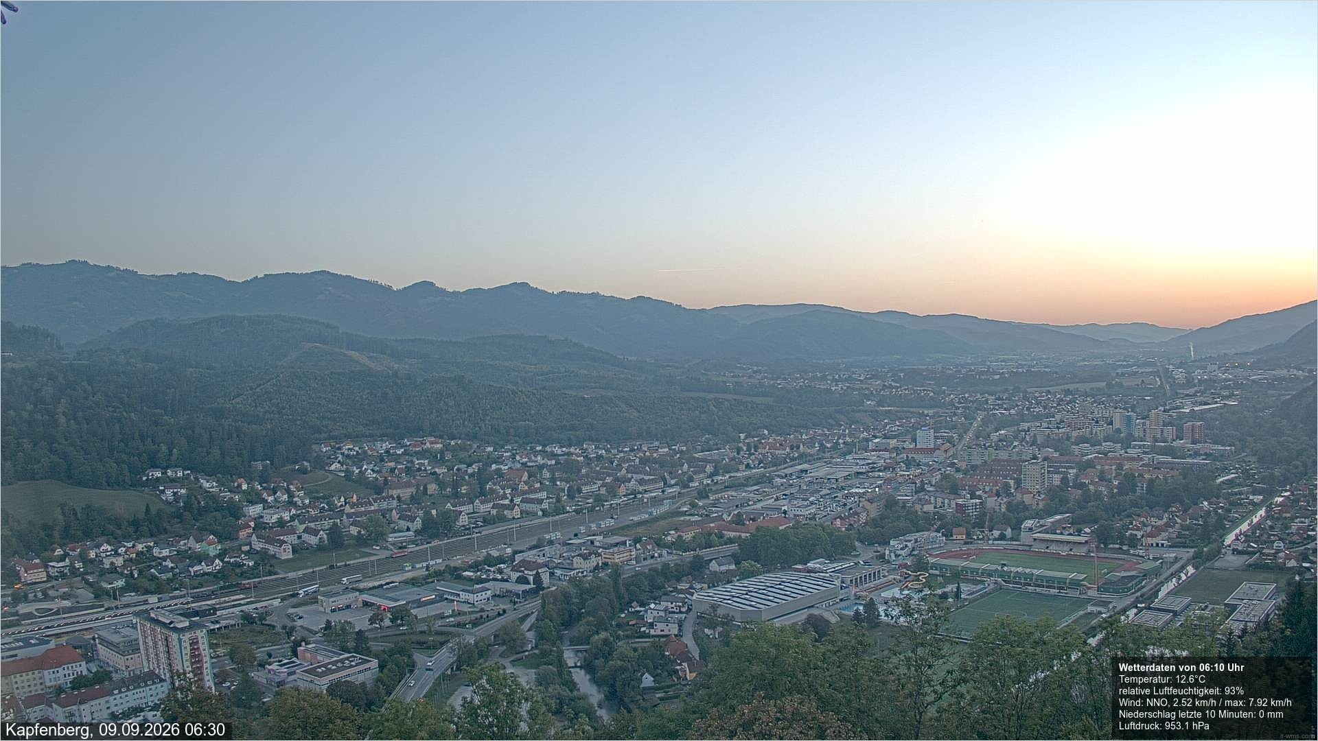 Archiv Foto Webcam Kapfenberg - Burg Oberkapfenberg