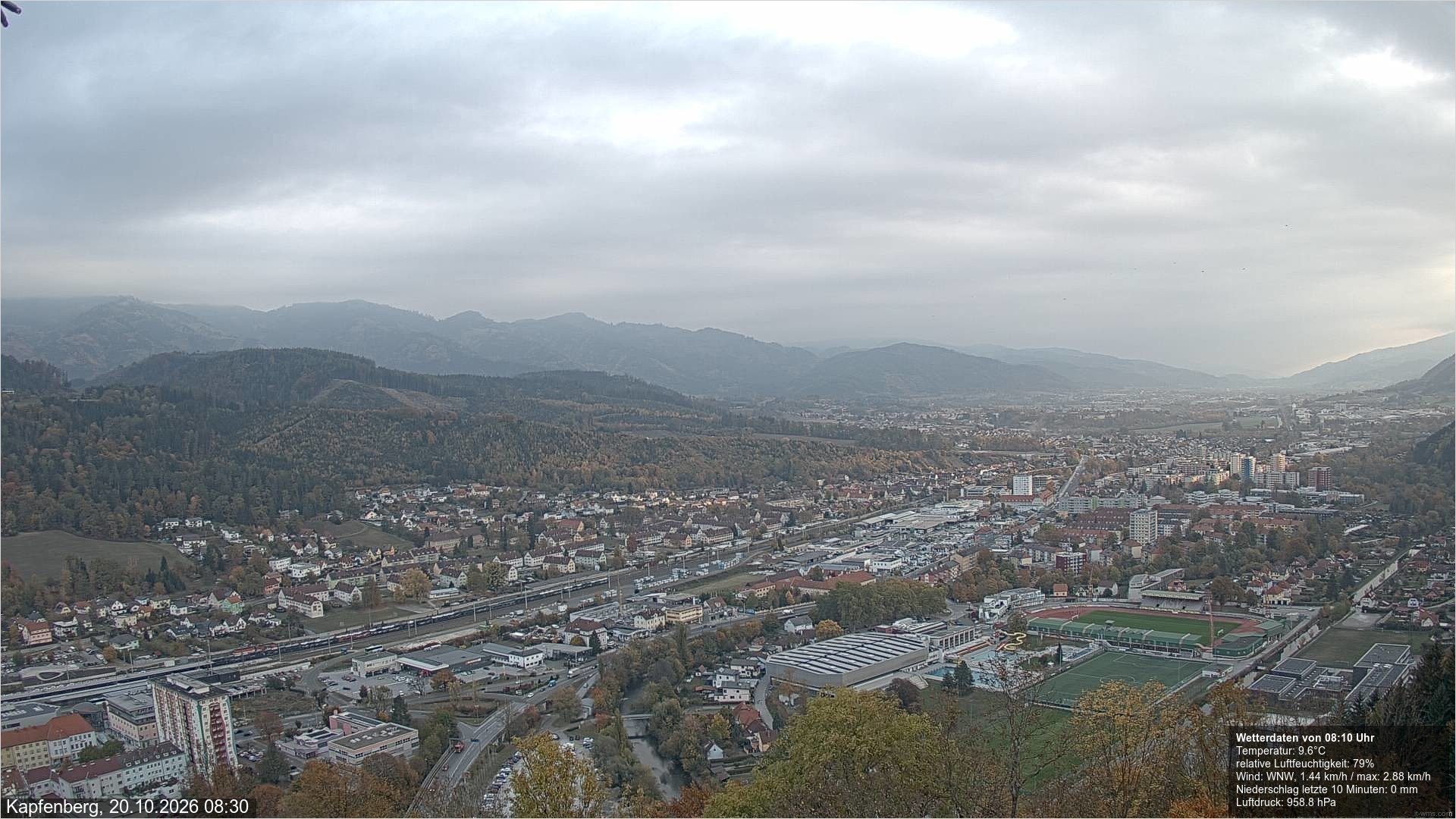 Archiv Foto Webcam Kapfenberg - Burg Oberkapfenberg