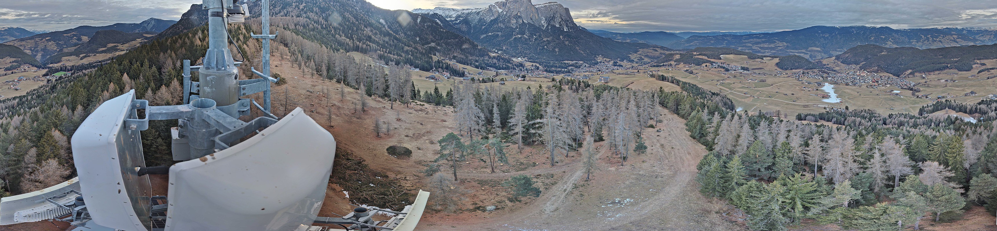 Archived image Webcam Panoramic view Kastelruth, South Tyrol