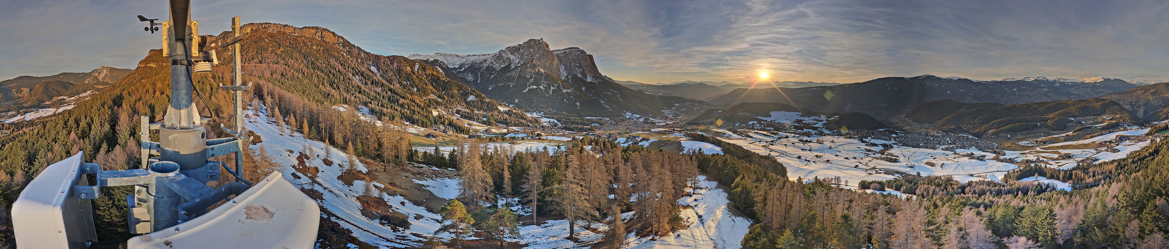 Archived image Webcam Panoramic view Kastelruth, South Tyrol