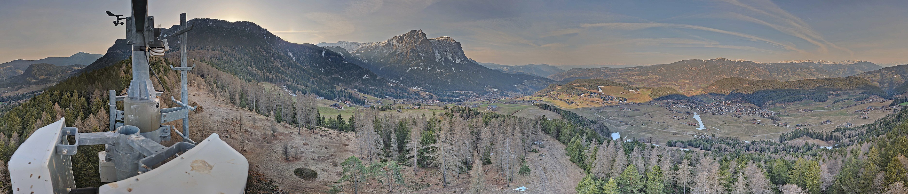 Archived image Webcam Panoramic view Kastelruth, South Tyrol