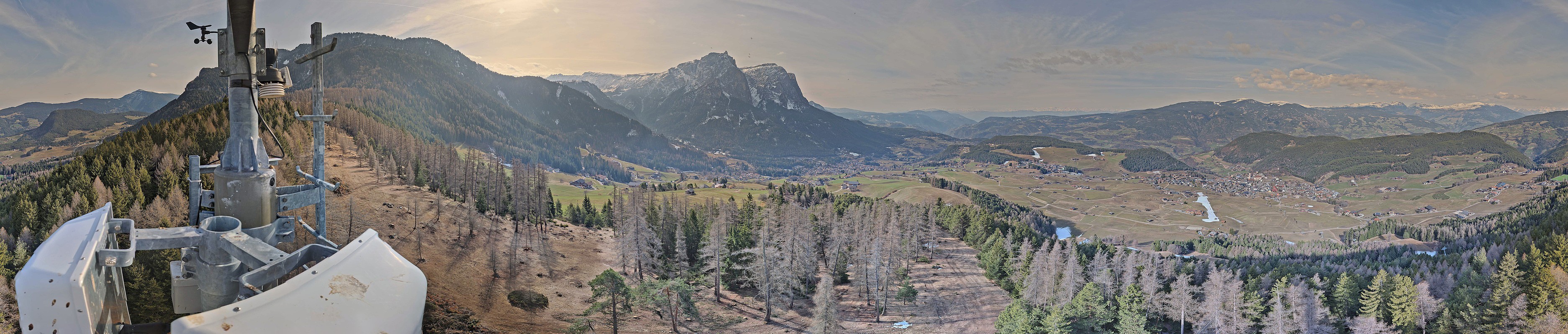 Archived image Webcam Panoramic view Kastelruth, South Tyrol