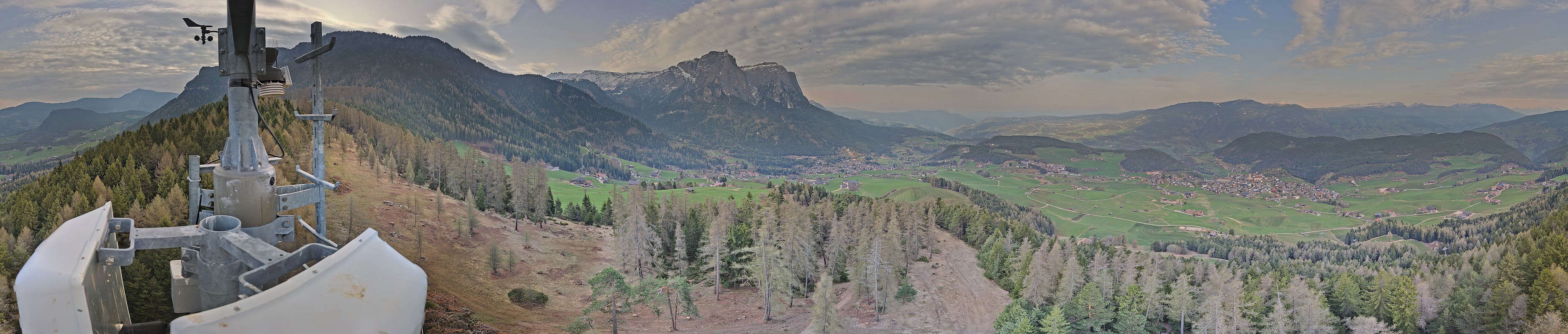 Archived image Webcam Panoramic view Kastelruth, South Tyrol