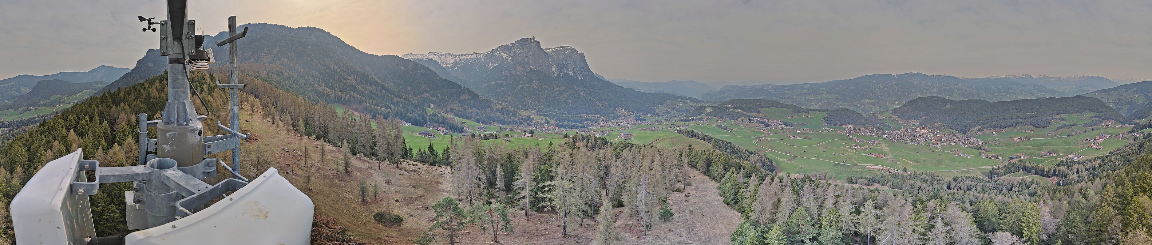 Archived image Webcam Panoramic view Kastelruth, South Tyrol