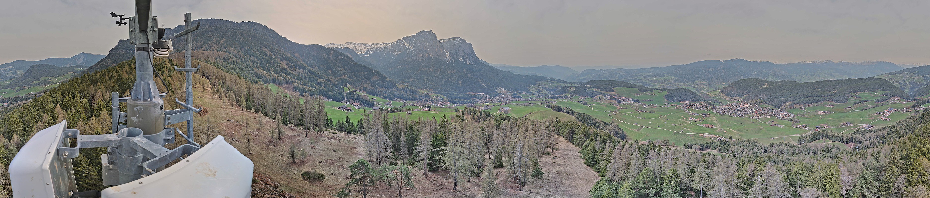 Archived image Webcam Panoramic view Kastelruth, South Tyrol