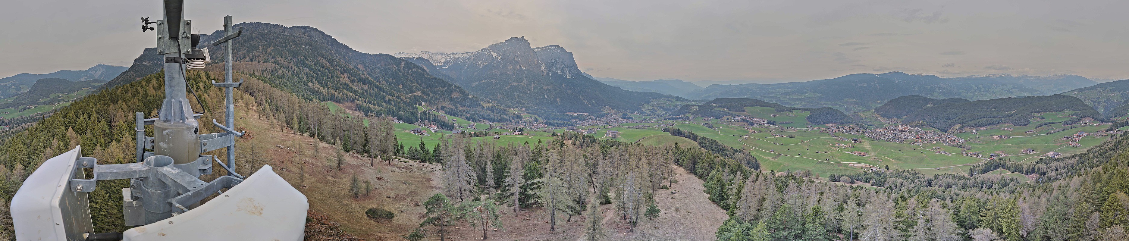 Archived image Webcam Panoramic view Kastelruth, South Tyrol