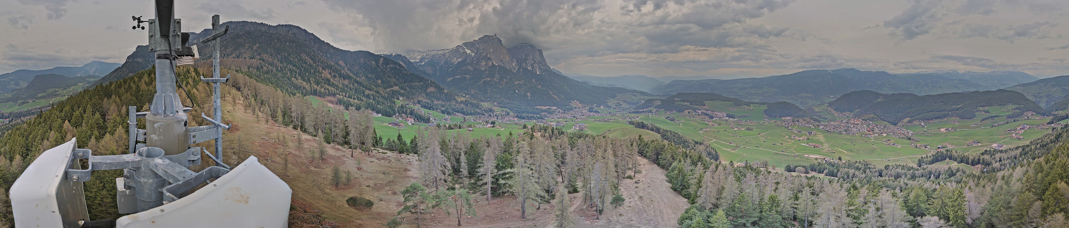 Archived image Webcam Panoramic view Kastelruth, South Tyrol