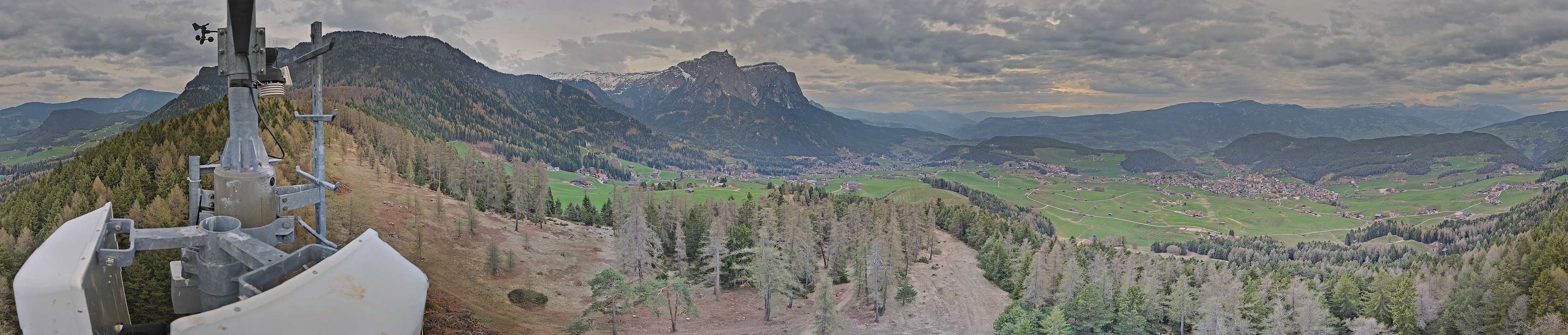 Archived image Webcam Panoramic view Kastelruth, South Tyrol