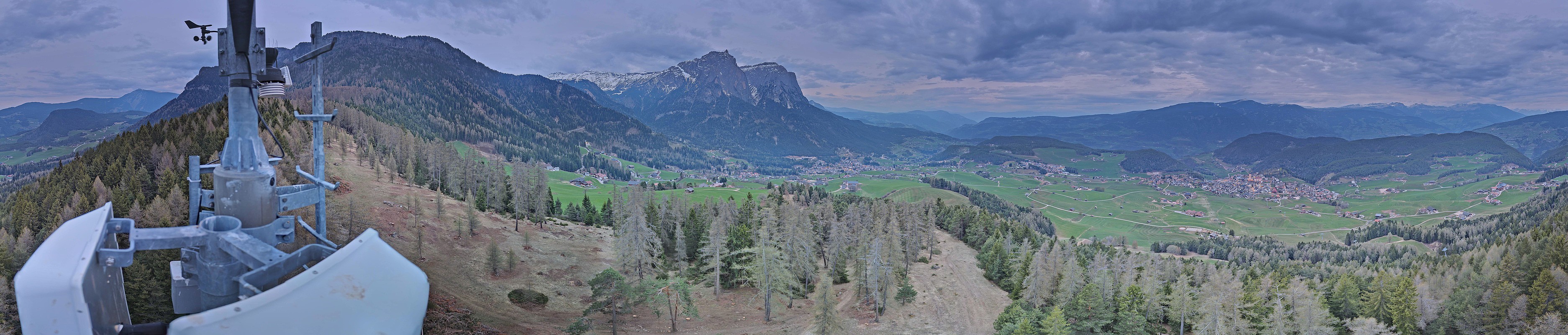 Archived image Webcam Panoramic view Kastelruth, South Tyrol