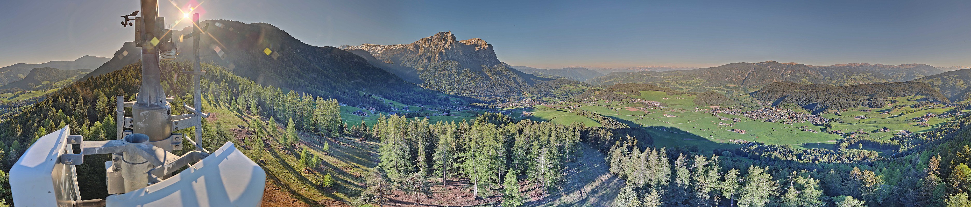 Archived image Webcam Panoramic view Kastelruth, South Tyrol