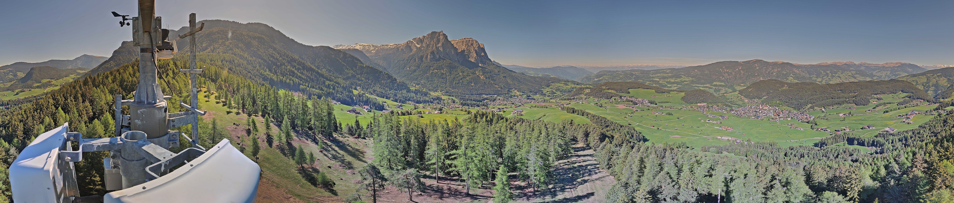 Archived image Webcam Panoramic view Kastelruth, South Tyrol